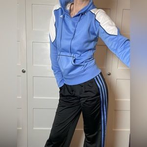 Adidas suit pants sweater hoodie work out gym